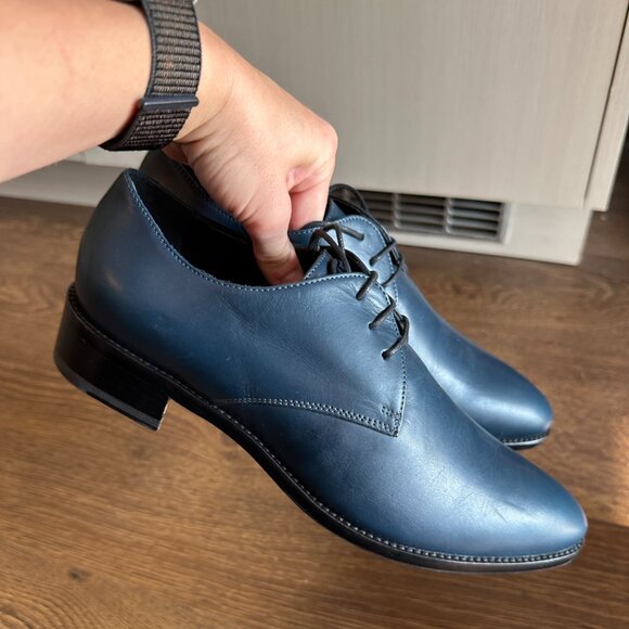 BNIB Men's Italian Luxury Leather Dress Shoes - Size 9.5 - Picture 8 of 11